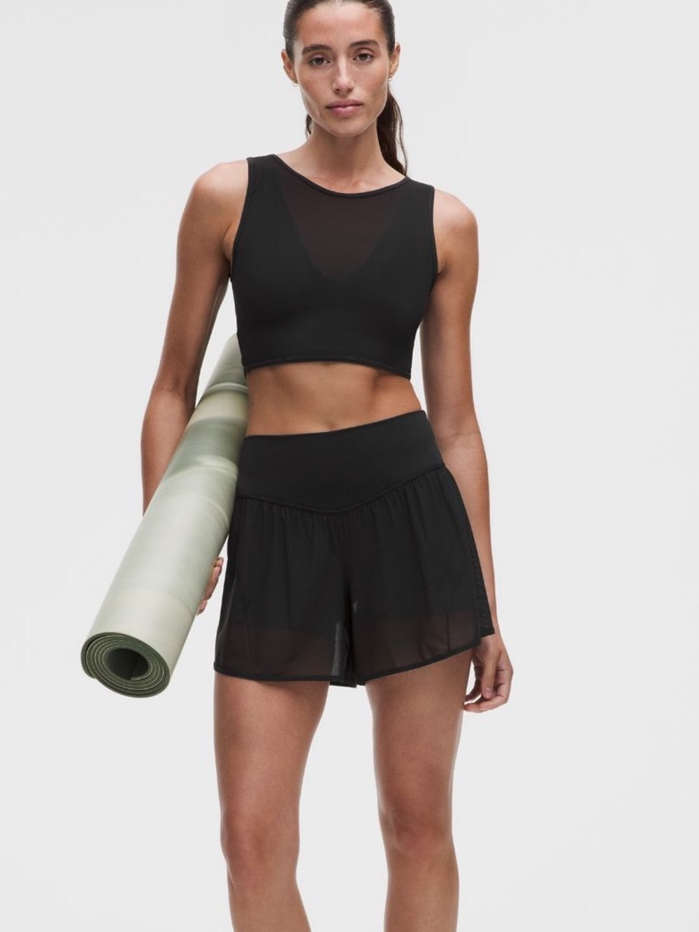 lululemon athletica Black Athletic Shorts